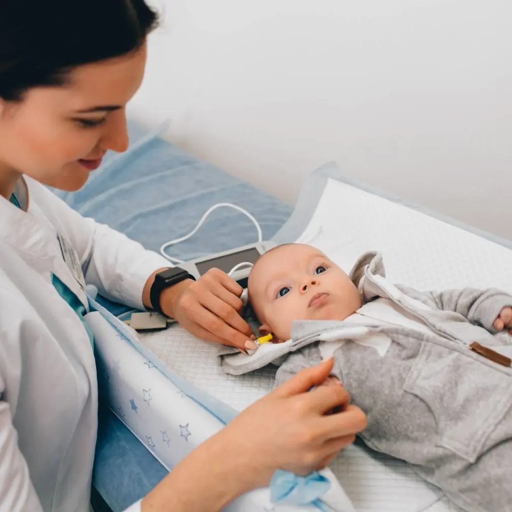 Baby hearing test